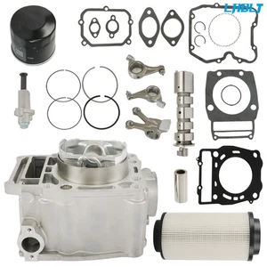 For Polaris Ranger 500 Cylinder Piston Camshaft Rocker Arm Top End Kit 1999-2012 - Picture 1 of 11