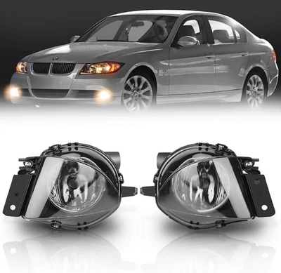 TangMiGe Fog Lights Lamps for BMW 3 Series (323i 325i 325xi 328i xdrive Smoke  - Image 1 of 4