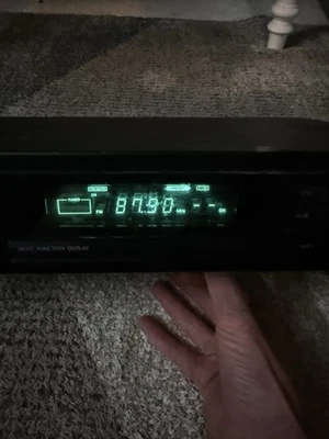 Onkyo T-4000 Quartz-Synthesized AM/FM Digital Stereo Tuner | Tested | Working - Image 1 of 4