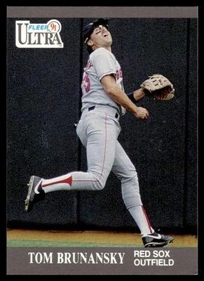 1991 Ultra Tom Brunansky Boston Red Sox #29 14343 - Image 1 of 2