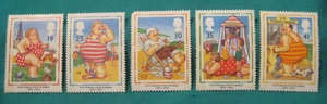 1994 Great Britain-Pictorial Postcards-MNH Singles-SG #1815-19-Lot of 5 - Picture 1 of 2