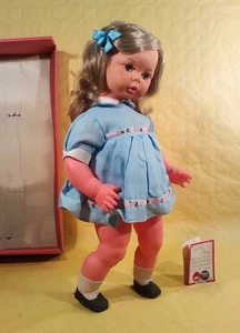 Mary Doll in box -h 60 cm- CABAR 50s italian bambola bonomi bella gege furga - Foto 1 di 10