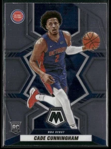 Cade Cunningham 2021-22 Panini Mosaic #261 RC NBA Debutto Detroit Pistons - Foto 1 di 2