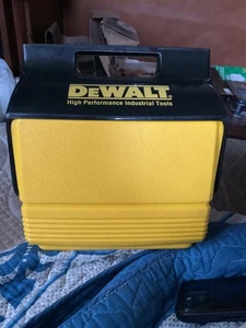 Igloo Little Playmate 4Qt Cooler Yellow Dewalt Logo - Vintage Lunch Box USA Made - Picture 1 of 6