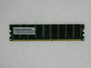 Mémoire 512MB POUR PROFIL PASSERELLE 4MX 5MX R0 5MXL F1 5MXL H1 - Photo 1/1