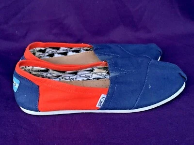 Ballet de baloncesto plano para mujer TOMS University of Virginia Cavaliers 9,5 ❤️sj17j14 Foto 1 de 4