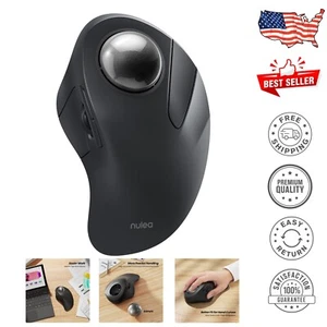 Wireless Ergonomic Mouse - Rechargeable, Bluetooth and Multi-Platform Compatible - Picture 1 of 9