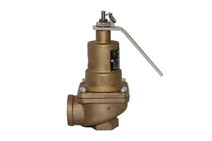 3/4" KUNKLE EMRN 0537-D01AHM SAFETY RELIEF VALVE SET PRESSURE 75 NEW - Picture 1 of 5