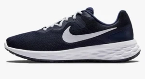 Size 11.5 - Nike Mens Revolution 6 Next Nature Road Running Shoe, Midnight Navy - Picture 1 of 7