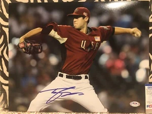 TYLER SKAGGS Signed Autograph 11x14 Photo Picture Arizona Diamondbacks PSA/DNA - Picture 1 of 3