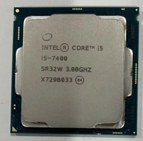 Intel Core i5-7400 3.0GHz Quad Core LGA1151 6MB Desktop CPU SR32W Tested Grade A - Image 1 of 1