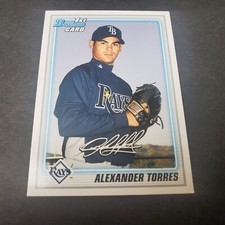 2010 (RAYS) Bowman Prospects #BP23 Alexander Torres