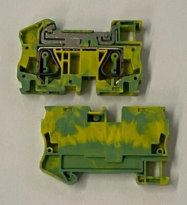 SIEMENS 8WH2000-0CH07 Ground Terminal Blocks, Lot of 10 - Picture 1 of 2