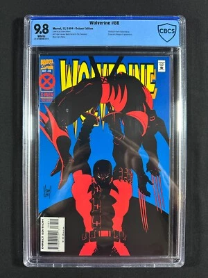 WOLVERINE #88 - CBCS 9.8 / 1994 / 1st Wolverine vs Deadpool / Deluxe Edition - Image 1 of 2