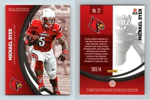 Michael Dyer #27 Louisville Cardinals Collegiate 2016 Panini Trading Card - Picture 1 of 1
