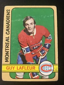 1972-73 Topps #79 Guy LaFleur Montreal Canadiens Crease - Bild 1 von 2