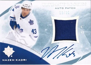 10-11 UD Ultimate Collection Rookie Patch Auto Nazem Kadri /25 Leafs Avalanche - Bild 1 von 1