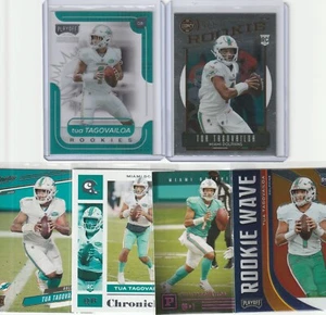 Lot of (6) 2020 Tua Tagovailoa Rookie RC Cards w/Legacy, Momentum++ (b) - Picture 1 of 1