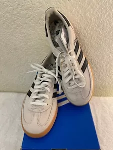 NWB Women Adidas Spezial Beige 100% Suede Athletic Sneakers Shoes Size 6.5-7 - Picture 1 of 15