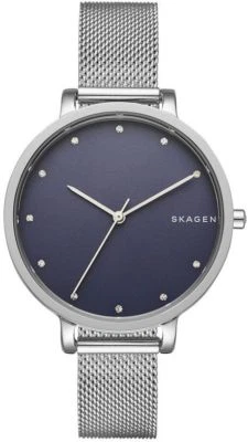 Reloj para mujer Skagen pulsera de malla inoxidable cara azul 34 mm SKW2582 ¡TOTALMENTE NUEVO!  Foto 1 de 3
