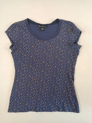 Camiseta Autoestima Jóvenes Niñas XL Manga Corta Azul Marino Estampado de Estrellas Foto 1 de 4