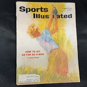 Sports Illustrated Mickey Wright "How To Hit As Fast As A Man" February 19, 1962 - Picture 1 of 8