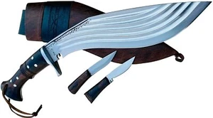 CLEARANCE SALE 50% OFF Kukri,12” 5 fullers Full Tang Khukuri, Farmers Working - Picture 1 of 9