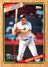 1989 Topps Senior League Jerry Grote #34 St. Lucie Legends