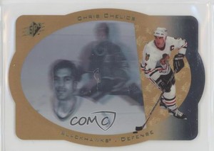 1996-97 SPx Gold Chris Chelios #6 HOF