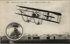 Pc Cpa Aviation, Vallon Sur Biplan R. Sommer, Vintage Postcard (B24153)