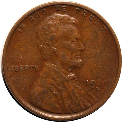 1911-D/D Lincoln Cent - CONECA RPM-005 - XF #770 Cover