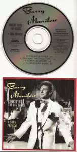 BARRY MANILOW SINGIN' WITH THE BIG BANDS 4-SONG PREVIEW PROMO CD, MINT - Picture 1 of 2