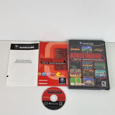 Namco Museum 50th Anniversary - GameCube - Complete CIB  - TESTED AND PLAYS - Image 1 of 4