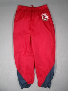 Vintage St. Louis Cardinals Pants Men Medium Red Competitor Windbreaker 28x29 - Picture 1 of 11