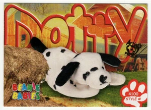 Ty Beanie Babies BBOC DOTTY (Dalmatian Dog) Series 3 Artist's Proof  S3 Card - Picture 1 of 2