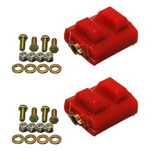 98-02 LS1 Camaro Firebird Trans Am Polyurethane Engine Motor Mount Inserts RED - Picture 1 of 1