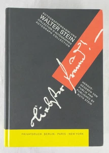 Walter Stein Autograph Collection Autographensammlung Collection D'Autographes - Picture 1 of 7