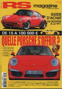RS MAGAZINE 274 PORSCHE 992 CARRERA GTS 996 TURBO CAB 3.6 TIPTRONIC X50 450CH - Imagen 1 de 3