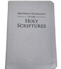 NEW WORLD TRANSLATION OF THE HOLY SCRIPTURES Watchtower JW Soft Gray Leather