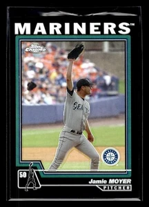 2004 Topps Chrome Black Refractor #279 Jamie Moyer Mariners - Picture 1 of 2
