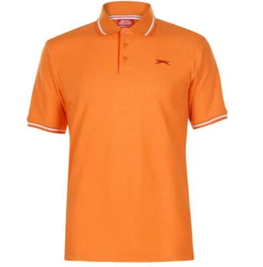 Slazenger Polo Shirt Tipped Polo Shirt Shirt S M L XL 2XL 3XL 4XL new - Picture 1 of 27