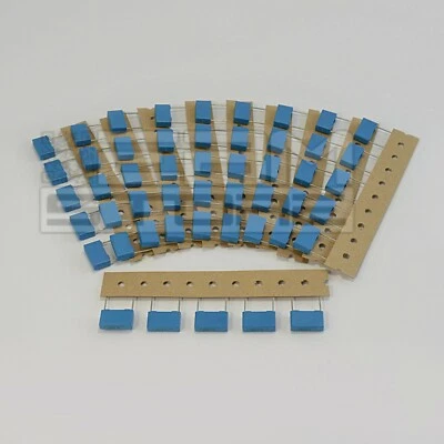 SOTTOCOSTO 50pz condensatore poliestere MKT 0,1uF 450V P=15mm - ART. SP93