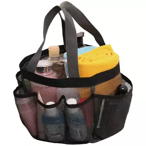 Shower Caddy Portable Shower Tote Bag College Dorm Essentials Bathroom Hanging - Picture 1 of 12
