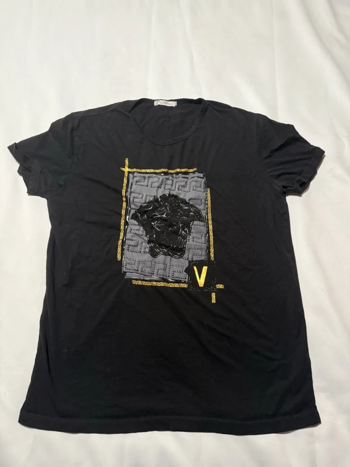 Versace Collection Medusa head  tee shirt Youth Xxl Short Sleeve Crew  - Image 1 of 4