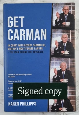 Get Carman - SIGNED FIRST EDITION - by Karen Phillips - 2024 - Hardcover  - Image 1 of 4