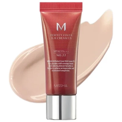 Missha M Perfect Cover Ex BB Cream mit SPF42 Farbton Nr.22 Cool Sand, 20 ml