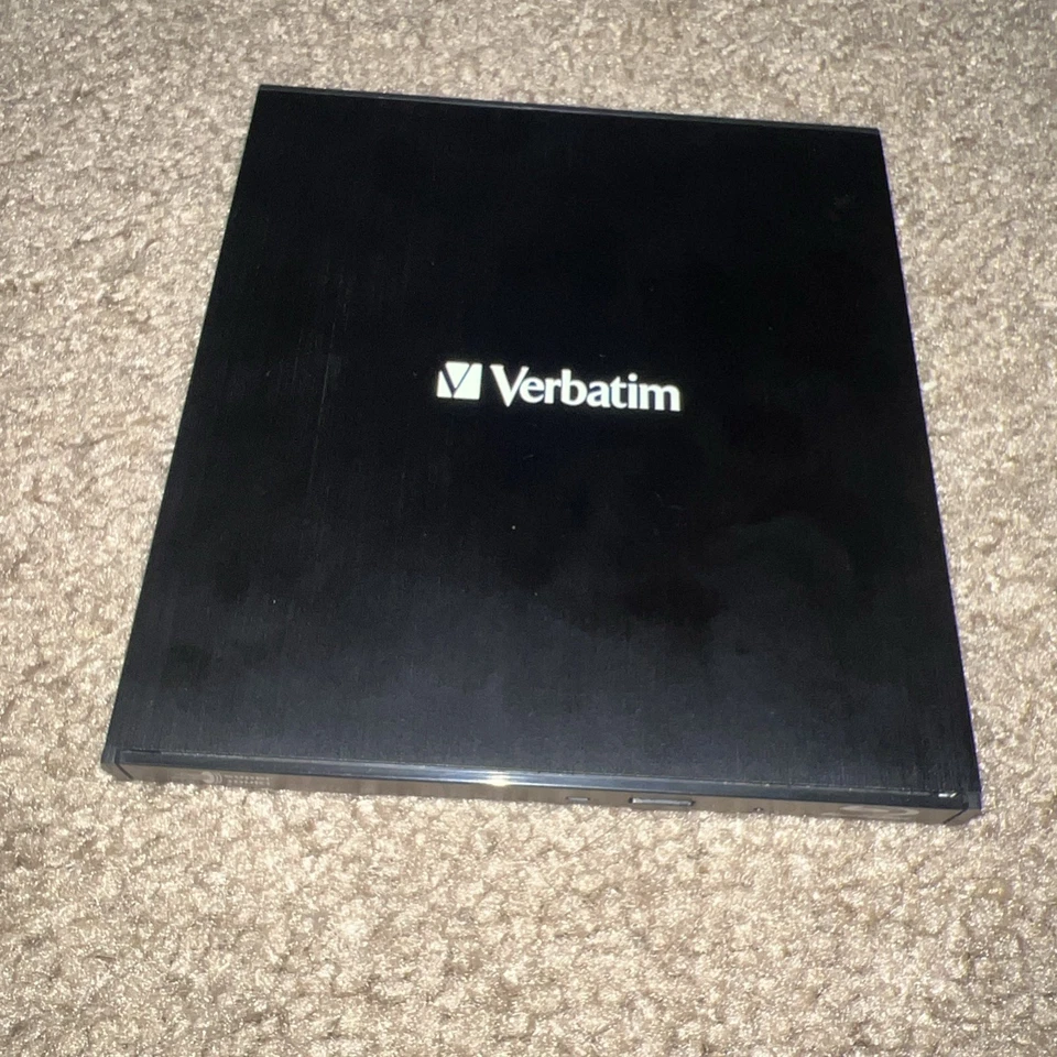 Ultra HD 4K External Slimline Blu-Ray Writer USB 3.2 Gen 1 USB-C Connection NEW - Image 1 of 3