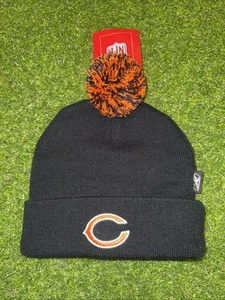 Chicago Bears Beanie Cuffed Black One Size OSFA NFL Sportswear Winter Hat - Picture 1 of 3