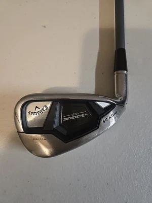 Left Hand Callaway Rogue ST Max Os 7 Iron Stiff Graphite Shaft FITTING IRON AAA - Image 1 of 4