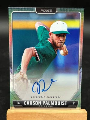 2024 Pulse Baseball Carson Palmquist Auto #A-CPA Colorado Rockies - Image 1 of 2